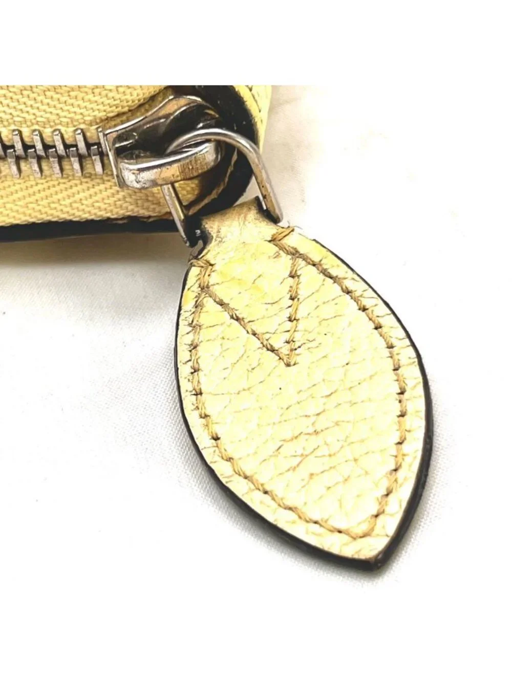 Louis Vuitton Built in Mahina Zippy Wallet Banana